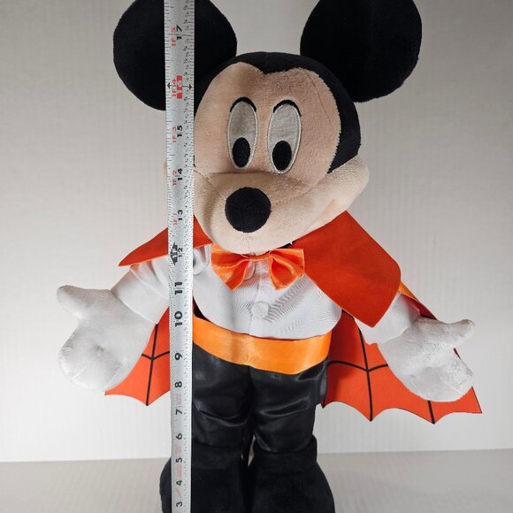 Disney 22 Inch Mickey Mouse Dressed as Vampire Dracula. Porch/Door Greeter - Picture 7 of 7